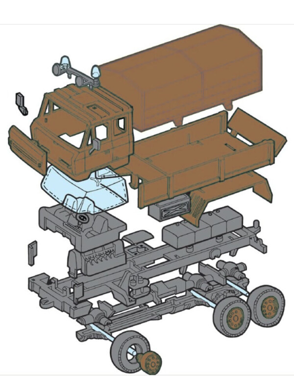 MS 74.1 Tatra 815 Zásahové vozidlo 1:48